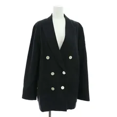 アルアバイル allureville リネン混ピケダブルジャケット 2 M ダークグレー /SY ■OSのサムネイル