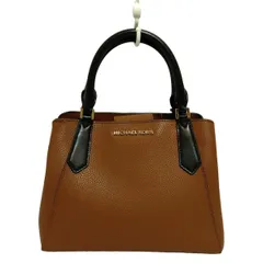 MICHAEL KORS(マイケルコース) ハンドバッグ - ブラウン×黒 レザー