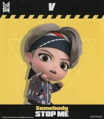 【中古】ポストカード ブイ(BTS/防弾少年団) オリジナルポストカード(MIC DROP) 「TinyTAN」 セガUFOキャッチャーキャンペーン TinyTAN特典