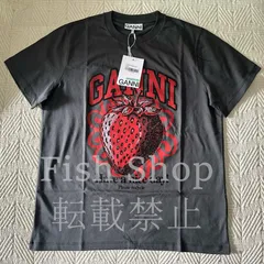 GANNI ガニー蛯原友里さん着用プリントTシャツ