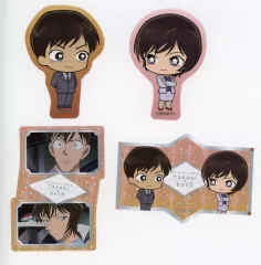 【中古】シール・ステッカー 高木渉＆佐藤美和子 「名探偵コナン SDダイカットステッカーセット4」