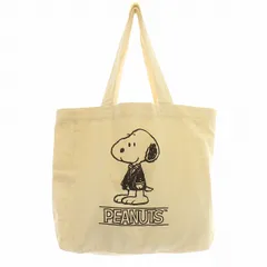 ブルックスブラザーズ BROOKS BROTHERS PEANUTS スヌーピー トートバッグ キャンバス オフホワイト 白 /☆Gのサムネイル