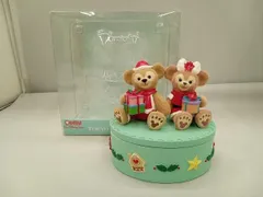 ディズニーシー　ダッフィー　シェリーメイ　フィギュア　置物　小物入れ　4点セット Disney ディズニーシー ダッフィー シェリーメイ フィギュア