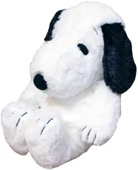ナカジマコーポレーション(Nakajima Corporation) PEANUTS SNOOPY ピーナッツ ハグハグ ぬいぐるみ Mサイズスヌーピー 黒 077417-15 [スヌーピー M ぬいぐるみ 黒]