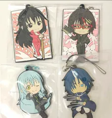 転生したらスライムだった件ラバ－ストラップ　 4点セット