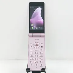 AQUOS携帯 NP602SH スマートガラケー ピンク SIMフリー SH-02L AQUOS ケータイ ピンク 新品 未使用 本体