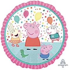 Candy Flower March ペッパピッグ バルーン単品 17インチ バースデーのデコレーションに(ペッパピッグバルーン単品)