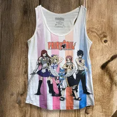 [mm]BEVS アニメ タンクトップ ビンテージ 古着 - フェアリーテイル FAIRY TAIL 平成 レトロ Lサイズ  p10/のサムネイル