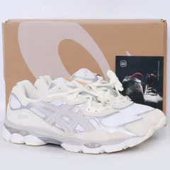 未使用 26cm ASICS GEL-NYC | WHITE/OYSTER GREY 1201A789-105