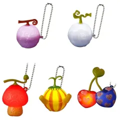 【中古】キーホルダー 全5種セット 「ワンピース 悪魔の実ライトコレクション」