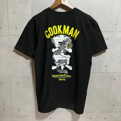 Cookman クックマン T-shirts Tokyo Dragon プリント Tシャツ ブラック 黒 半袖 L トップス メンズ SG130-40