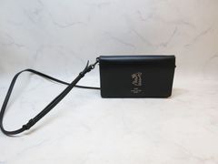 MER706  COACH（コーチ）セレナゴメス ショルダー バッグ ウォレット 財布 うさぎ （黒）