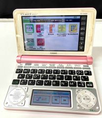カシオ】 EX-word 電子辞書 ピンク色 - メルカリ