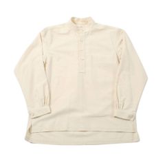 【40％OFF】Scye サイ バンドカラーシャツ オフホワイト S（36）