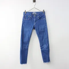 レッドカード RED CARD 52506 25th Anniversary テーパードデニムパンツ 22/ブルー ボトムス ジーンズ カットオフ【2400014174335】