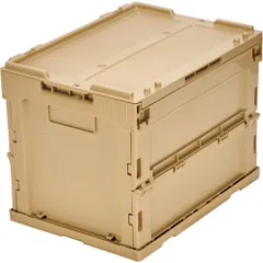 【数量限定】トラスコ中山(TRUSCO) α折りたたみコンテナ フタ付 20L LS色 TR-SC20-LS 収納ケース 収納ボックス