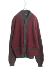 【お得なクーポン配布中!】 80s 90s エディーバウアー シェットランド ウール ニット カーディガン メンズ L ヴィンテージ 黒タグ デザイン セーター 重ね着 ツートン