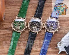 【今日WTO】Patek Philippe パテックフィリップ 多機能腕時計 高級全自動機械ムーブメント搭載-WTO輸入2-CHI90