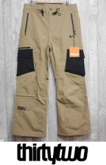 【新品:SALE】25 ThirtyTwo BLAHZAY CARGO PANT - KHAKI - Mサイズ 正規品 スノーボード ウェア カーゴパンツ