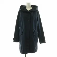 ウールリッチ WOOLRICH コート フーディー フード アウター 総裏地 ノーベント ロング XS 紺 ネイビー /NQのサムネイル
