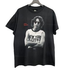 希少◎】90s John Lennon Vintage T-shirt XL - メルカリ
