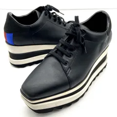 ⭐︎美品⭐︎ ステラマッカートニー　エリス　35 1/2 ブラック　黒　35.5 ステラマッカートニー エリス フェイクレザー スニーカー 39 1/2