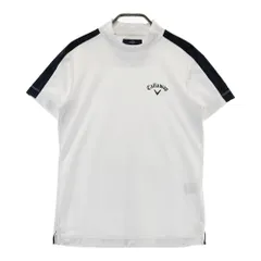 サイズ：M CALLAWAY キャロウェイ  モックネック半袖Tシャツ  ホワイト系 [240101531627] ゴルフウェア レディース ストスト