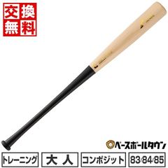 ミズノプロ 魚雷バット トルピードバット 硬式木製 ミドル 84cm BFJ