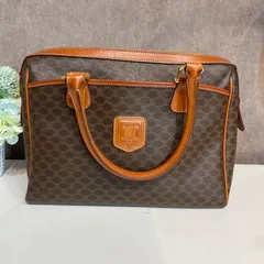 美品！CELINE セリーヌ　マカダム柄　ハンドバッグ