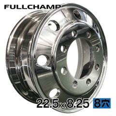 FULLCHAMP 22.5インチ 8.25 /8穴　JIS規格　アルミホイール