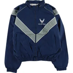 古着 米軍実品 U.S.AIR FORCE 00年代 PTU トレーニングジャケット ナイロンジャケット USA製 X-SMALL REGULAR メンズXS相当/eaa520472
