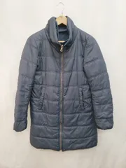 ◇ SHIPS シップス ロング シンプル 長袖 ブルゾン ジャンパー サイズ38 ネイビー レディース P  【1405090016884】のサムネイル