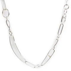 エルメス シェーヌダンクル パンク ロング ネックレス SV925 シルバー 箱付 HERMES（中古）