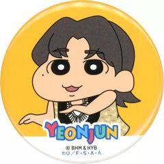 [중고] 배지 핀스 용준 캔 배지 [TOMORROW X TOGETHER×크레용 신짱]