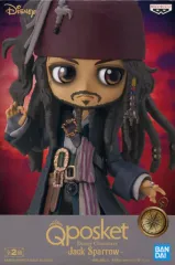 【中古】フィギュア ジャック・スパロウ(衣装暗い) 「パイレーツ・オブ・カリビアン」 Q posket Disney Characters -Jack Sparrow-