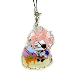 【中古】雑貨 月浪シン 「DIABOLIK LOVERS ちびっこヴァンパイアトルテ ラメ入りアクリルストラップ」