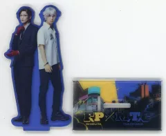 【中古】アクリルスタンド・アクリルパネル 【シークレット2】阿部顕嵐(碧棺左馬刻)＆水江建太(入間銃兎) ランダムアクリルスタンド 「舞台『ヒプノシスマイク -Division Rap Battle-』 Rule the Stage Fling Posse V