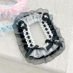夢展望公式 [新品未使用] 推し活フリルトレカケース [ブラック] 他カラー別ページ有  服飾小物・アクセサリ－・雑貨 その他雑貨・生活雑貨 535588-03