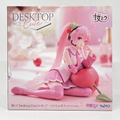 桜ミク　Desktop Cute ～さくらんぼクッションver.～　15点 フィギュア専門店 -ソダチトイズ / 予約 TAiTO 桜ミク Desktop