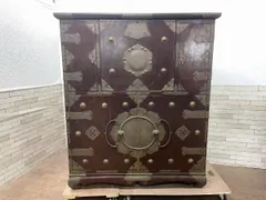 李朝家具　アンティーク　韓国　キャビネット　骨董 　ヴィンテージ 朝鮮 ヴィンテージ 李朝家具 楡 ノン キャビネット | キヤ