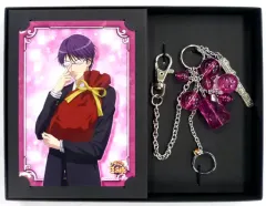 【中古】キーホルダー・マスコット(キャラクター) 柳生比呂士 バースデーチャーム(イラストシート付き) 「新テニスの王子様」