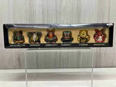 【箱付きヤケあり】BANPRESTO バンプレスト　スーパーロボット大戦 予約特典 スーパーロボットF-BOX ゼンマイ人形6体セット 