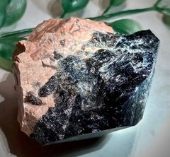 守護石✨　虹入り　モリオン　黒水晶　ラフストーン　原石
