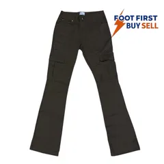 EPTM エピトミ Basic flare Pants フレア パンツ S-30 ヒップホップ ラッパー ブラウンのサムネイル
