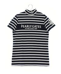 【送料0円！】パーリーゲイツ｜レディース｜1 (M相当)｜半袖カットソー｜中古ゴルフ用品