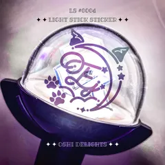 &TEAM EJ ウィジュ ペンライト ホログラムステッカー トレカフレーム