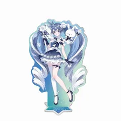 SNOW MIKU 2025 ラメ入りアクリルスタンド 初音ミク みすみVer.