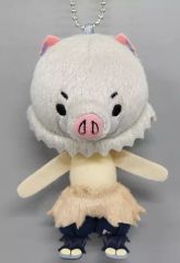 [중고] 잡화 嘴平 이노스케 [취하는 파카! 귀멸의 칼 봉제인형~sugar pochette~]