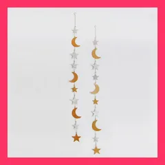 ブリキ　ガーランド　フロート　ムーン ランド　フロート　ムーン CP 夜空の月や星をモチーフにしたガーランド おすすめ おしゃれ　★売れ筋★　人気 9296824