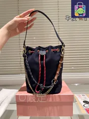 【今日特価】Miumiu Bucket Bag オリジナル布（ミュウミュウ バケットバッグ オリジナルファブリック）-WT0輸入